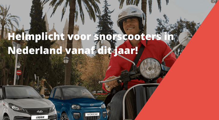 De helmplicht voor snorscooter zorgt voor een extra reden om een CItycar aan te schaffen.png