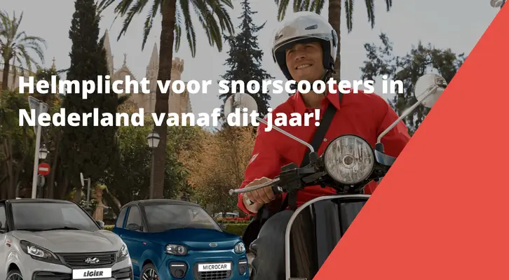 De helmplicht voor snorscooter zorgt voor een extra reden om een CItycar aan te schaffen.png